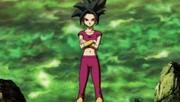 Kefla's base form in the anime.