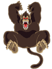  in his Great Monkeyfication.