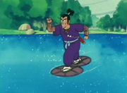 WaterStridingTechnique