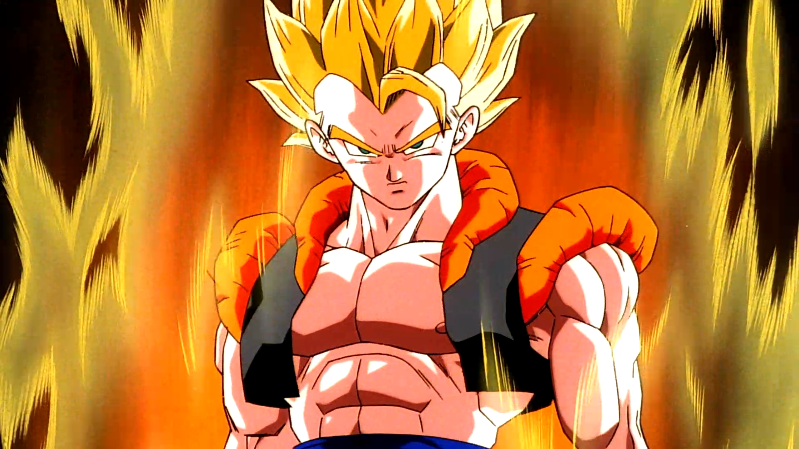 D. Ball Limit-F - Artwork em HD do Gogeta Super Saiyajin 4 em