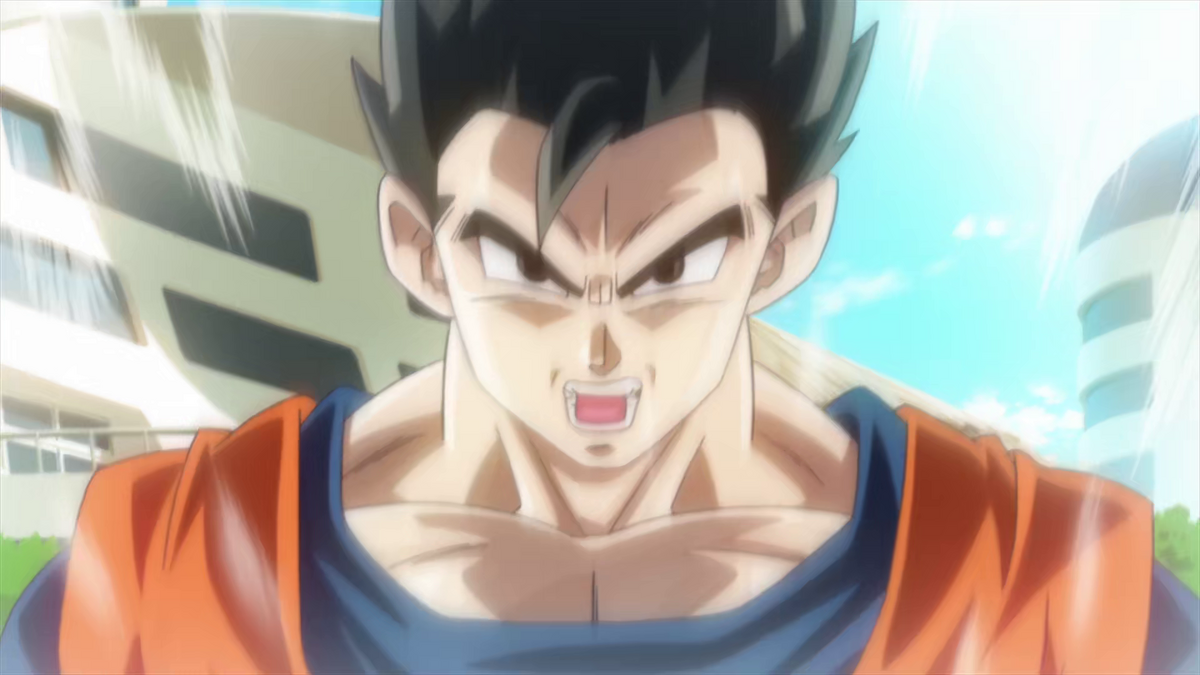 Is there a reason for why Gohan was changed from going Super