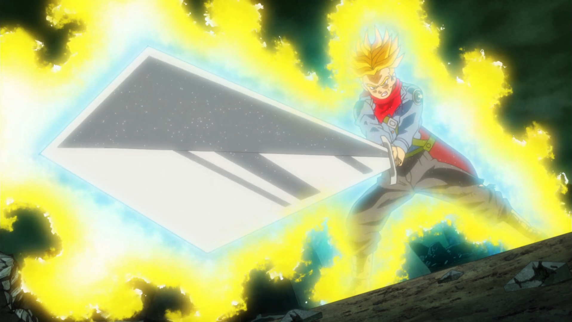 Trunks Super Saiyan Rage (Dragon Ball Super Episodio 61) 