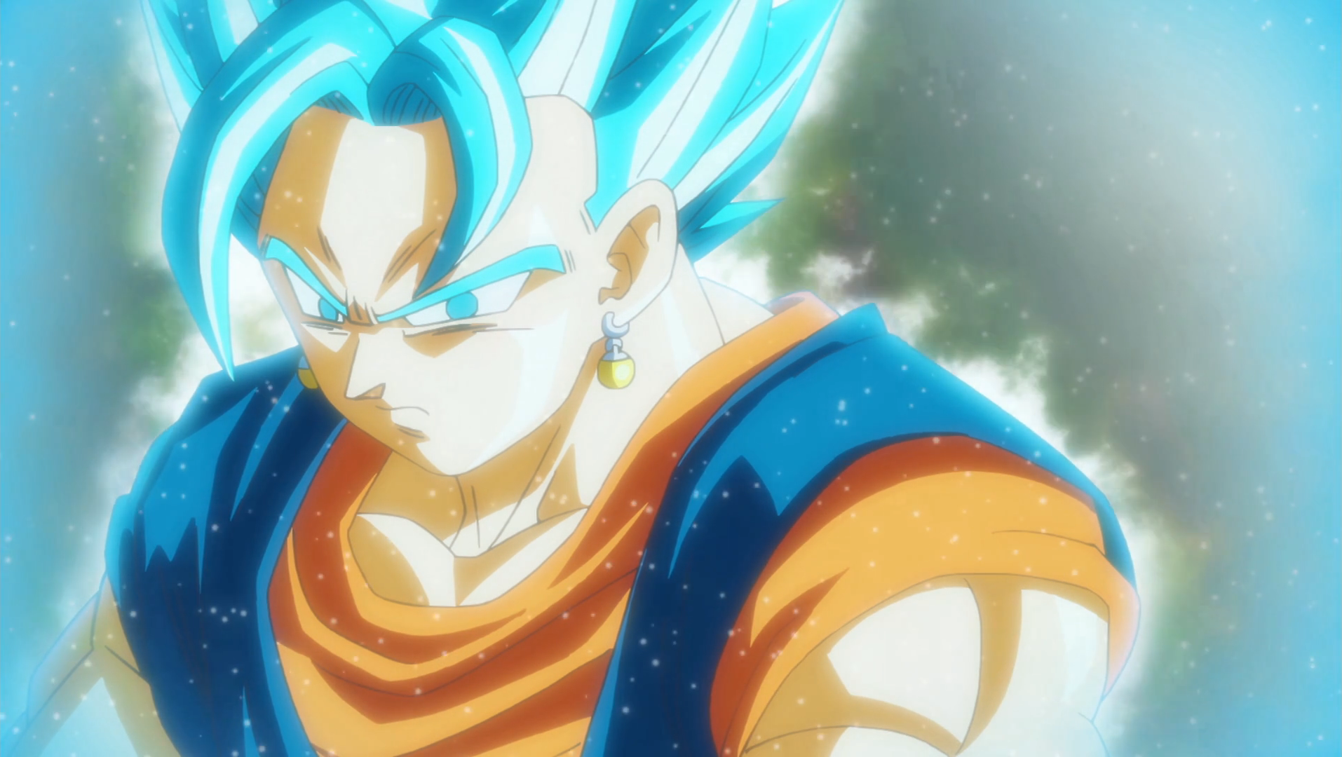 anime men, Dragon Ball Super, Super Saiyan, Vegito, Vegito Blue