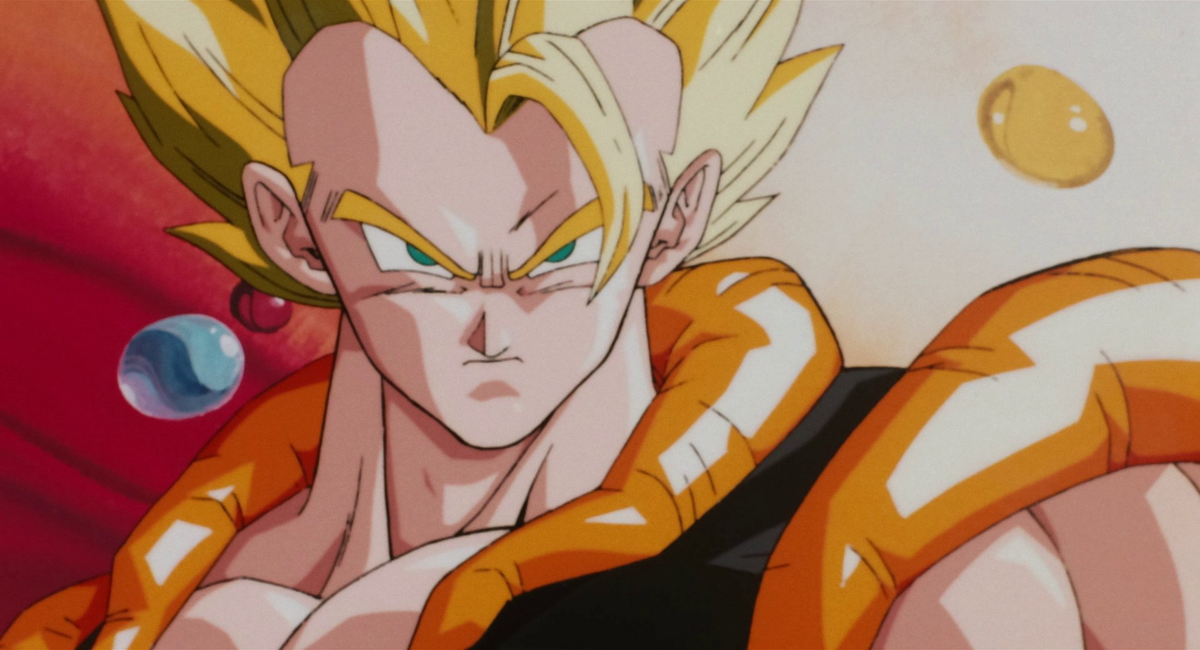 gogeta ssj5, the all mighty sayens had fused and unleashed …