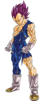 Vegeta's complete Ultra Ego.