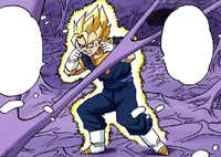Vegetto using Barrier.