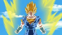 Super Vegetto in the Dragon Ball Heroes Mission 5 trailer.