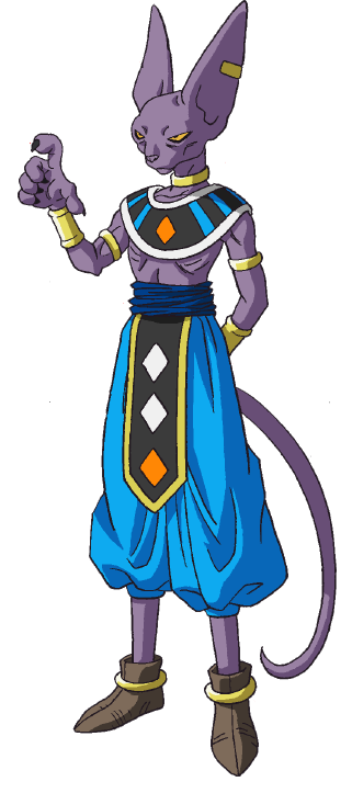 Dragon Ball Z Lord Veerus, Dragon Ball FighterZ Beerus Goku Gohan Trunks,  dragon ball z, purple, fictional Character, cartoon png