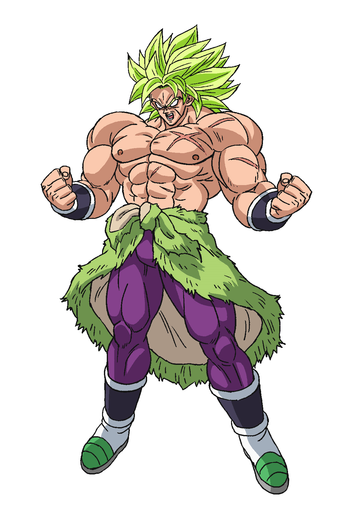 Broly (Le Super Saiyan Légendaire) - Dragon Ball Z - Sangoku Univers