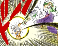 Kulilin's Extra Large Kamehameha in the manga.