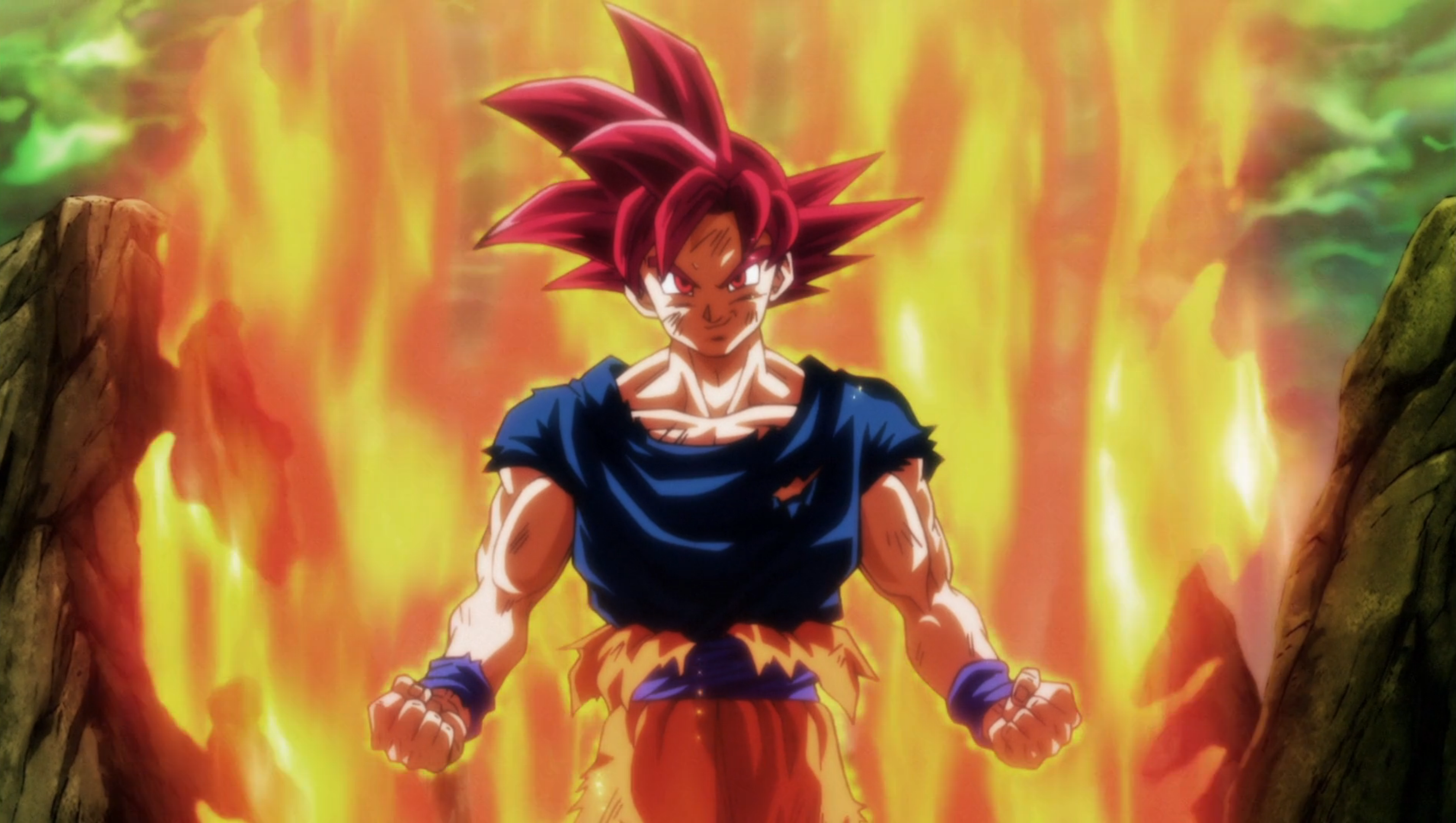 Super Saiyan God Super Saiyan Goku (1267) Dragon Ball Super