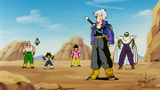 Trunks arrive at the spot