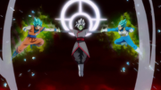 Merged Zamasu vs Goku Vegeta