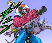 Beerus Using Ultra Instinct