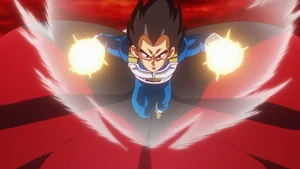Vegeta Using Double Kikōha