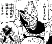 Elder Kaiōshin's fear of the destruction of entire universe.