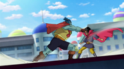 Garbi vs. Mr. Satan