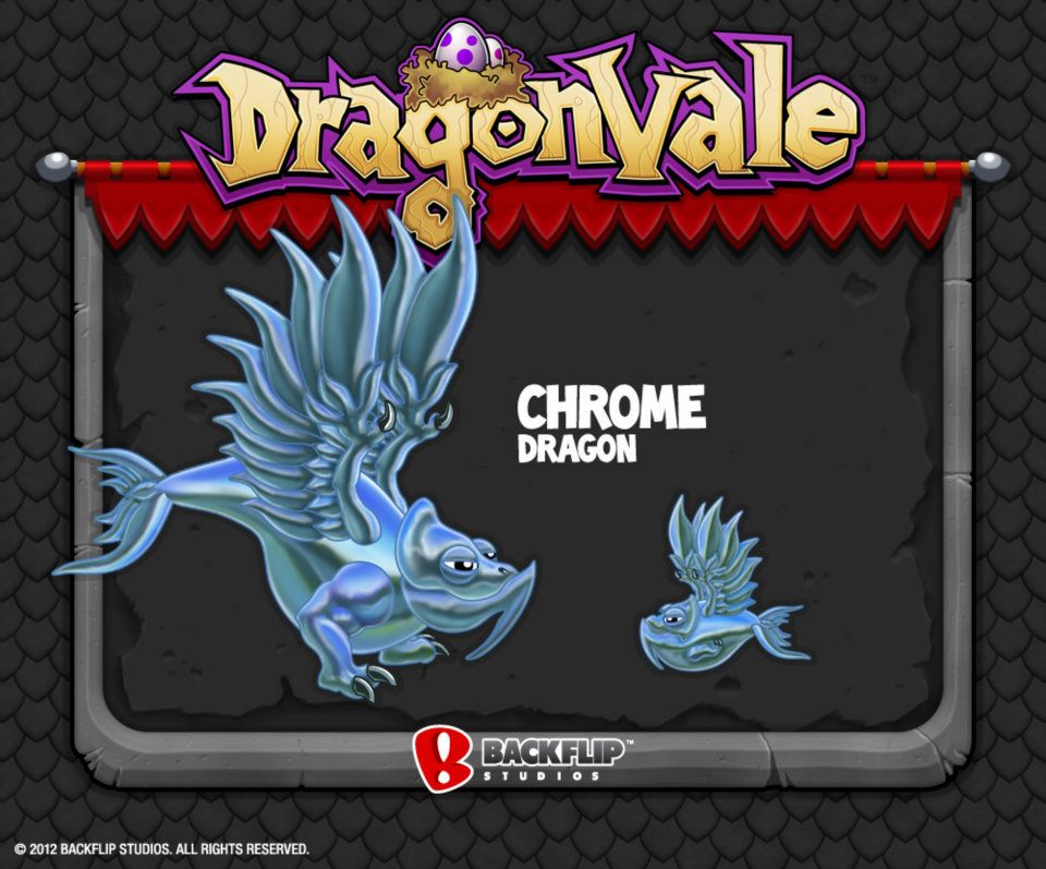 how to breed chrome dragon in dragon city