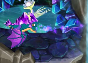 Amethyst Dragon Elemental Breath