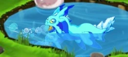 Aquamarine Dragon Elemental Breath
