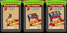 Bonus Gem Deals