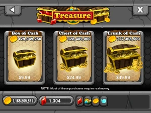DragonCash Price at Level 45 with Note