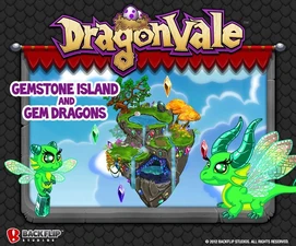 Gemstone Island and Dragons Facebook Notification 2012
