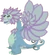 Adult Ghostly Flower Dragon