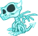 Baby Ghostly Bone Dragon