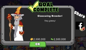 Glasswing Dragon Goal