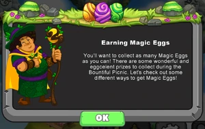 Earning Magic Eggs