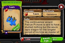 Lapis Dragon Market Deal