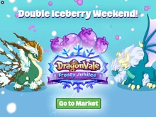 Double Iceberry Weekend In-Game Notification