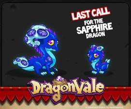 Sapphire Dragon Facebook Notification: Last Call 2014