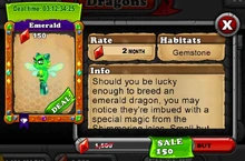Emerald Dragon Market Deal