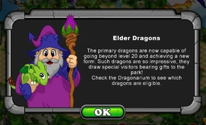 Elder Dragons Message