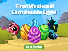 Double Egg Weekend In-Game Notification 2