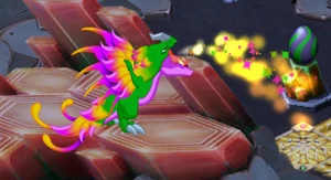 Iron Blossom Dragon Elemental Breath