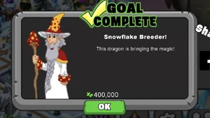 Seventh Snowflake Dragon Goal