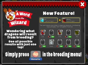 Results Feature In-Game Notification