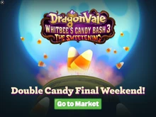 Double Candy Weekend 2 In-Game Notification