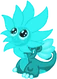 Baby Ghostly Flower Dragon