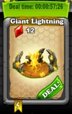 Giant Lightning Habitat Deal