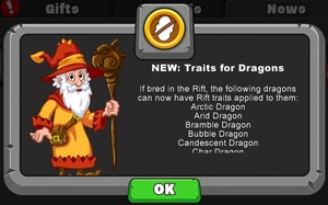 December 6, 2017 In-Game Notification