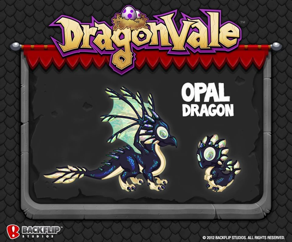 Opal Dragon DragonVale Wiki Fandom