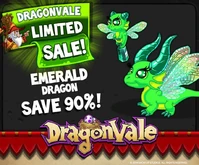 Emerald Dragon Facebook Notification 2014