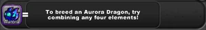 Aurora Dragon Breeding Hint