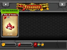 Gems sub-section of Treasure section