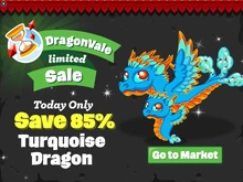 Turquoise Dragon Limited Sale In-Game Notification