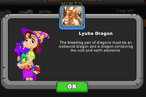 Lyuba Dragon Breeding Hint